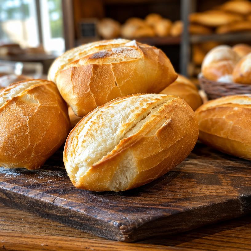 Pão francês artesanal